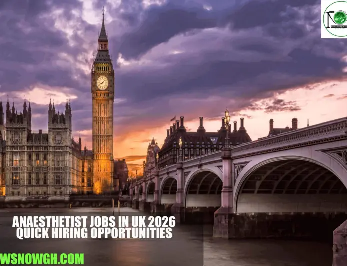 Anaesthetist Jobs in UK 2026 | Quick Hiring Opportunities