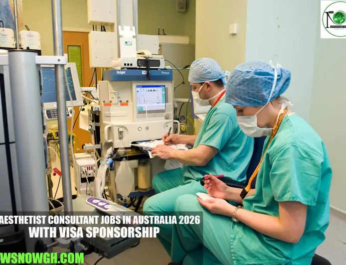 Anaesthetist Consultant Jobs in Australia 2026 with Visa Sponsorship